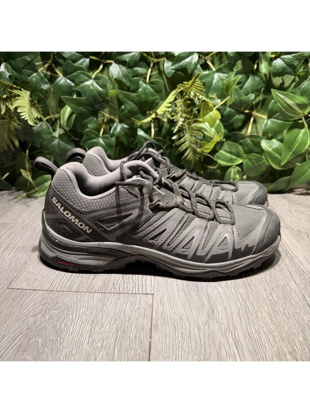 Salomon X Ultra Pioneer Hiking Gray Lace Up 416709 Women’s Sizes 8.5